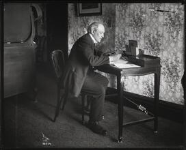 [Portrait of an Unidentified Man at a Writing Desk.]