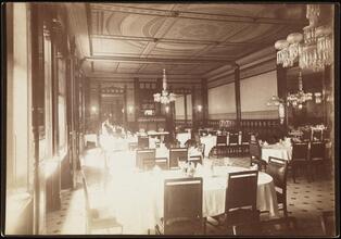 [Dining room of the Fifth Avenue Hotel.]