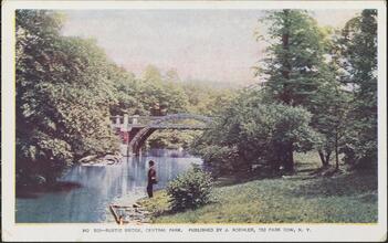 Rustic Bridge, Central Park.
