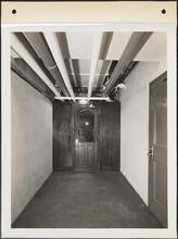 [Eleven views of empty civil defense offices.]