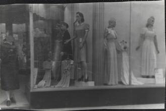 [Window display on 5th Avenue.]