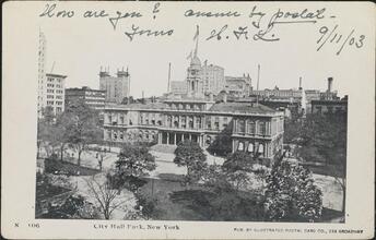 City Hall Park, New York.