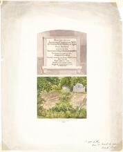 Tablet to the Memory of Dr. Charlton in Trinity Church  B. The Graves of John Morin Scott, Mrs. McKnight & Dr. Charles McKnight. In Trinity Churchyard. 1870