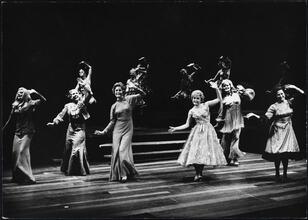 ["Follies" theater still.]