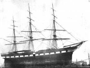[Ship in Dry Dock]