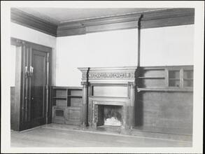 [Fireplace in No. 1 Fifth Avenue.]