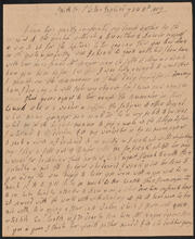 Letter from Anne De Lancey Jones to John Peter De Lancey, June 4, 1809