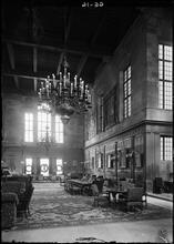 Parlor in the Harvard Club.