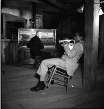 Louis Armstrong in Movie "New Orleans"