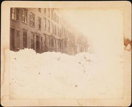 Blizzard (Street scene) March 13, 1888