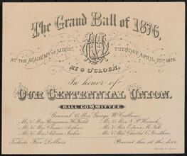 The Grand Ball of 1876