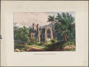 Melrose Abbey.