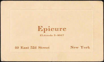 Epicure
