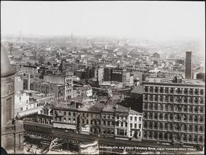 Brooklyn N.E. from Temple Bar, View Towards Navy Yard.