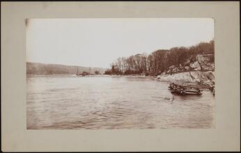 [Hudson River near Spuyten Duyvil.]
