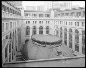 Bowling Green. New York U.S. Custom House, dome.