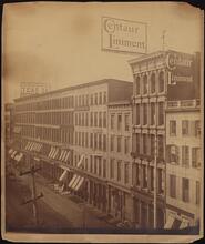 [West side of Broadway between Exchange Alley and Morris Street.]