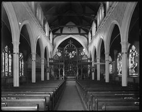 East 59th Street. St. Thomas's House, interior of chapel.