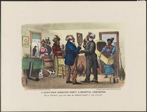 A Darktown Donation Party, A Doubtful Acquisition.