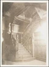 [Staircase in No. 1 5th Avenue.]