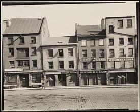 [Peck Slip & South Street.]