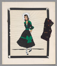 [Costume design for "Fanny".]