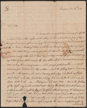 Letter from John Quincy Adams to Peter Jay Munro, November 25, 1783