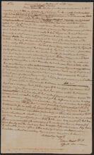 Letter from John De Lancey to James De Lancey, April 12, 1791