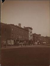 [West side of Hudson Street, north from Morton Street to Barrow Street.]