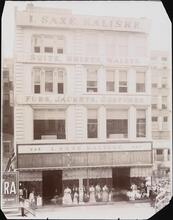 [I. Saxe Kaliske on West 14th Street.]