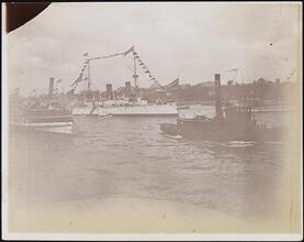 [Dewey Naval Parade, U.S.S. Olympia.]