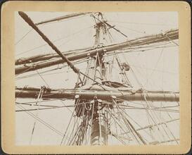 [Mast on a sailboat.]