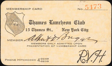 Thames Luncheon Club