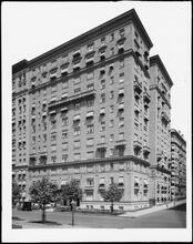 West End Avenue at the N.E. corner of 83rd Street. Apartment house.