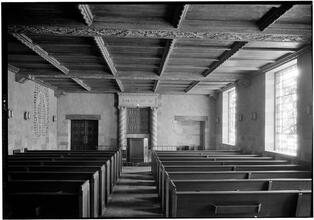 Beth Elohim Temple House, Garfield Place and 8th Avenue, Brooklyn, N.Y. General view of chapel.