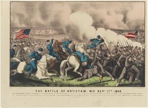The Battle of Antietam. Md. Sept. 17th 1862.