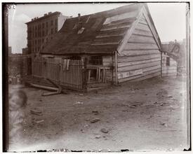 Shanty town.
