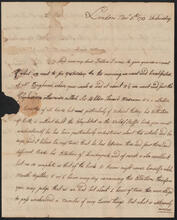Letter from John Quincy Adams to Peter Jay Munro, November 5, 1783