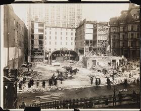 [Demolition of Astor House.]