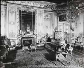 [White and Gold Drawing Room of the Ogden L. Mills house.]