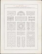 Tiffany Glass Company pattern