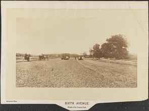 [6th Avenue (now Lenox Avenue) north of Cental Park.]