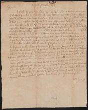 Letter from William Jones to Samuel Jones, August 28, 1774
