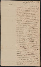 Letter from Peter Jay Munro to John Jay, January 6, 1804