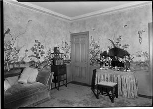 Richard F. Hoyt [residence]. Boudoir toward dressing table.