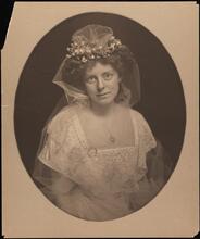 Senator Clarke's Daughter, Wedding Portrait