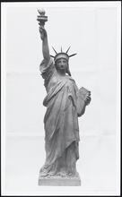 [Model of the Statue of Liberty.]