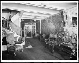 [Possibly 1007] 5th Avenue. [William A. ] Hall Residence, entrance hall.