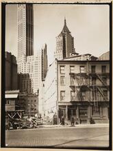 [47-49 South Street, with buidling activity on left.]