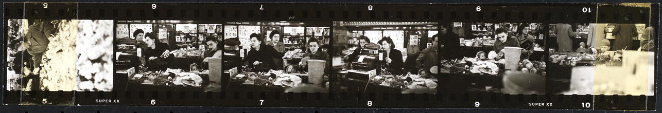 The 5 and 10 [People shopping at Woolworth's.]
